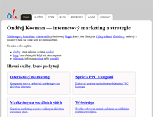 Tablet Screenshot of katalog.kocman.info