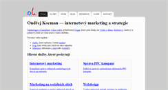 Desktop Screenshot of kocman.info